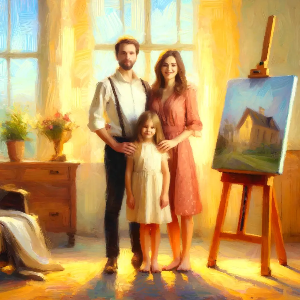 Take a family portrait