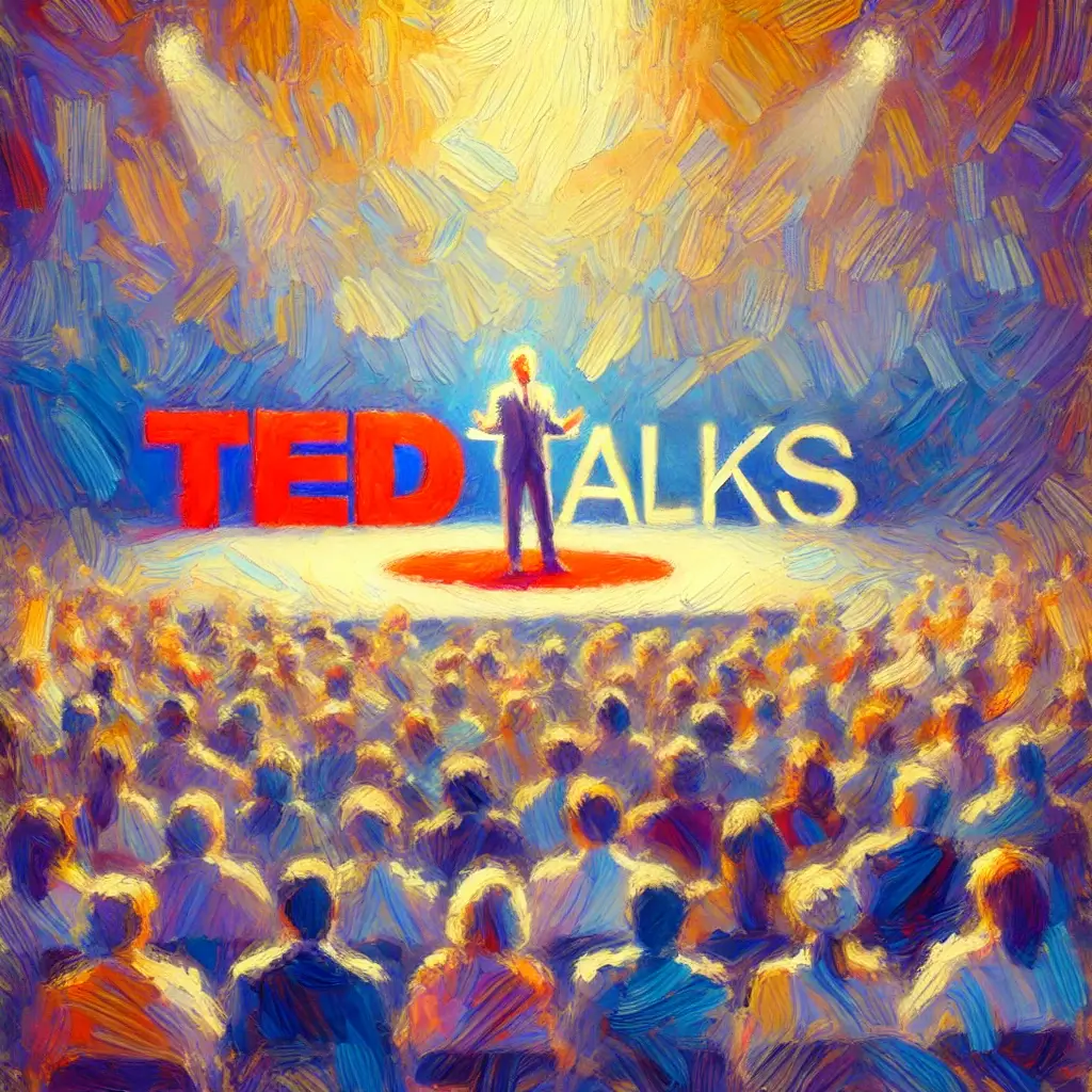Make a speech at Ted Talks