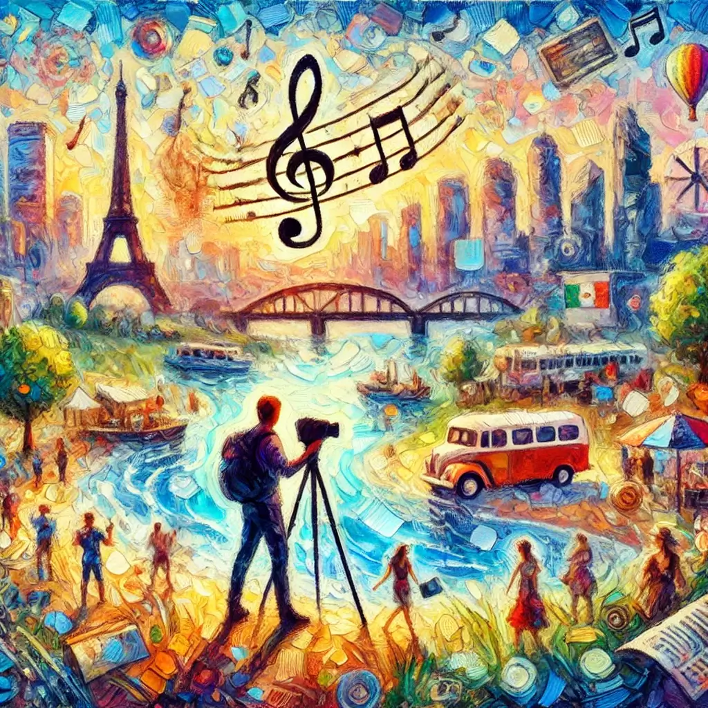 Make travel vlog with the perfect song choice