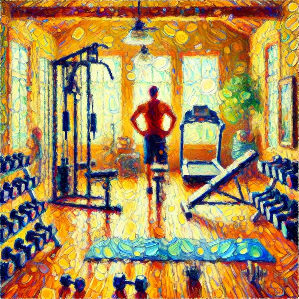 Build my personal gym to do all the exercise I want