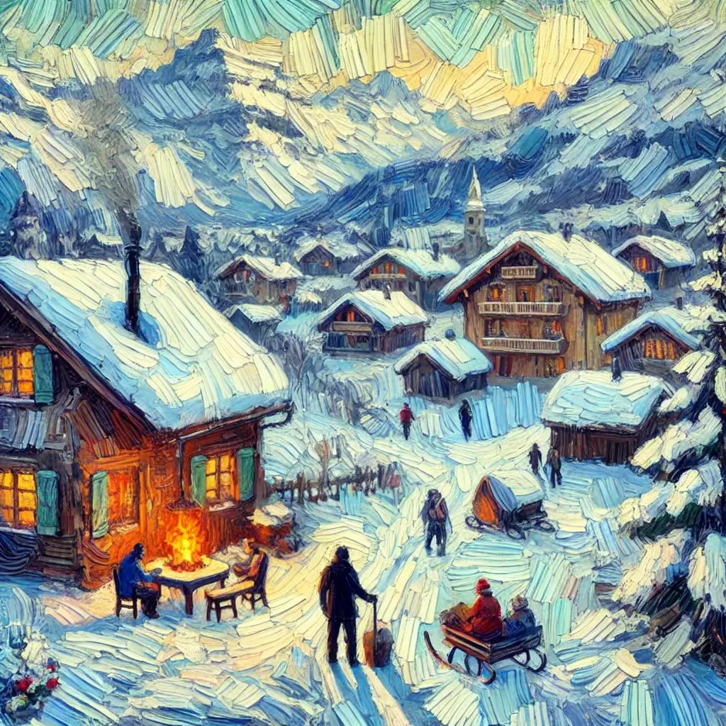 Live in a foreign environment (preferably snowy) for a month