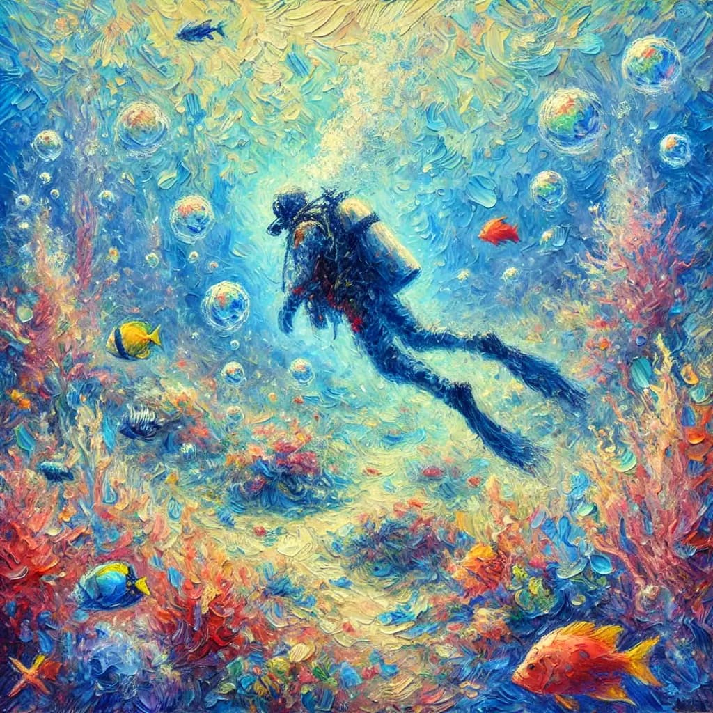 Go for scuba diving
